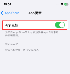 武陟苹果15维修中心如何让iPhone15APP自动更新